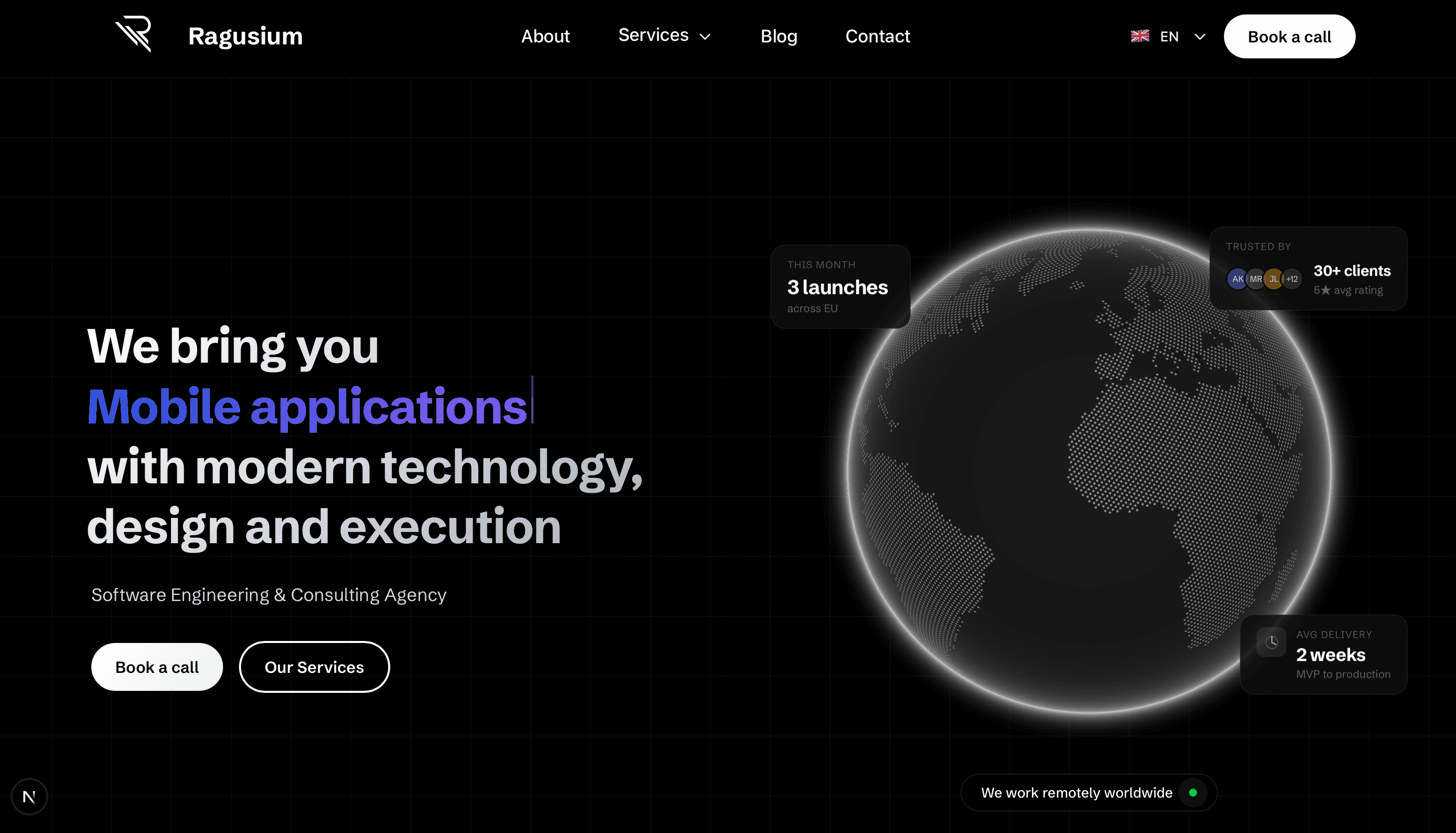 Web development screenshot